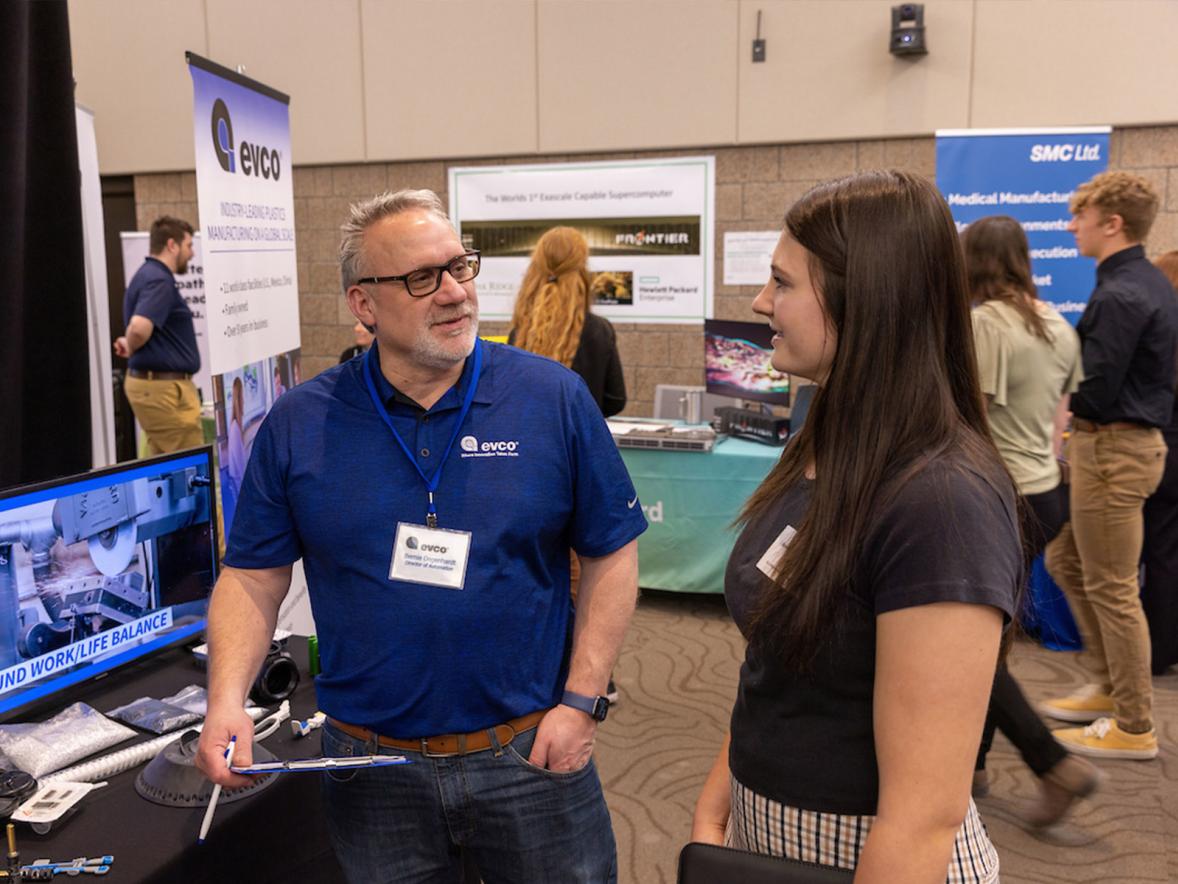 EVCO at Career Conference