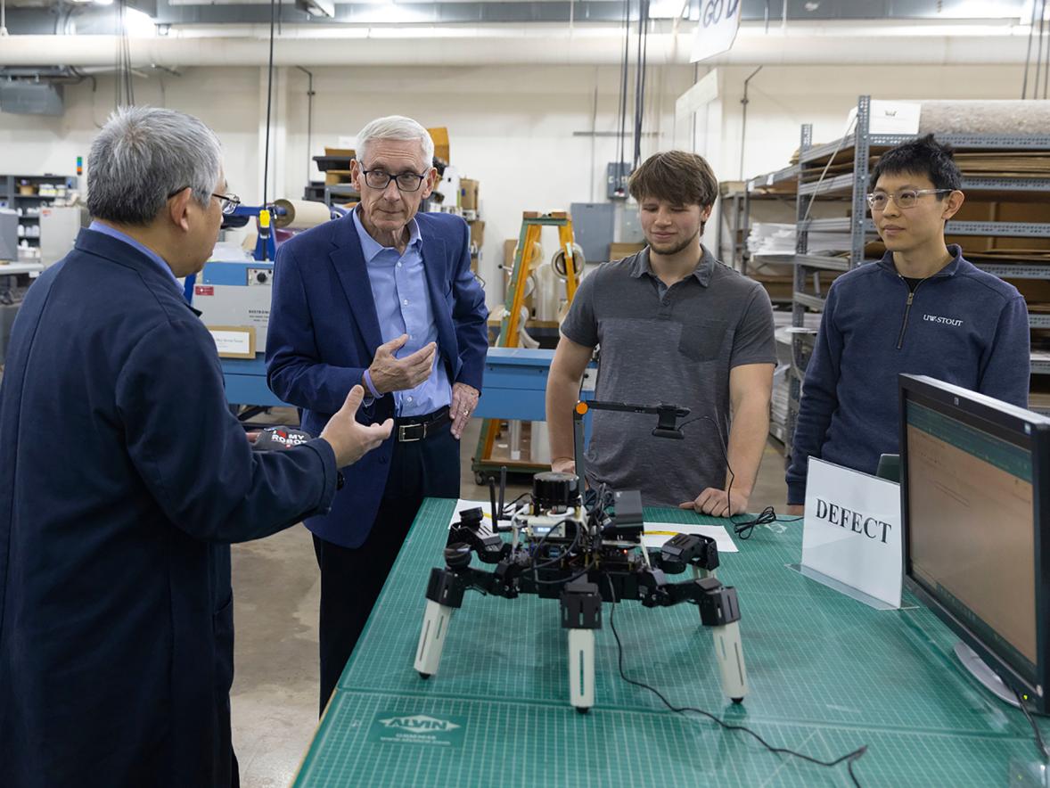 Gov. Evers praises new workforce development certificate, tours academic labs Featured Image