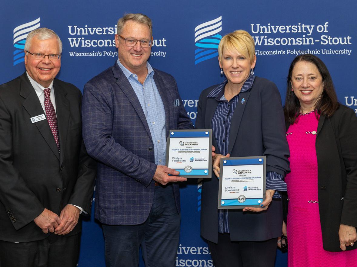 Phillips-Medisize honored by UW and UW-Stout with Regents Business Partnership Award Featured Image