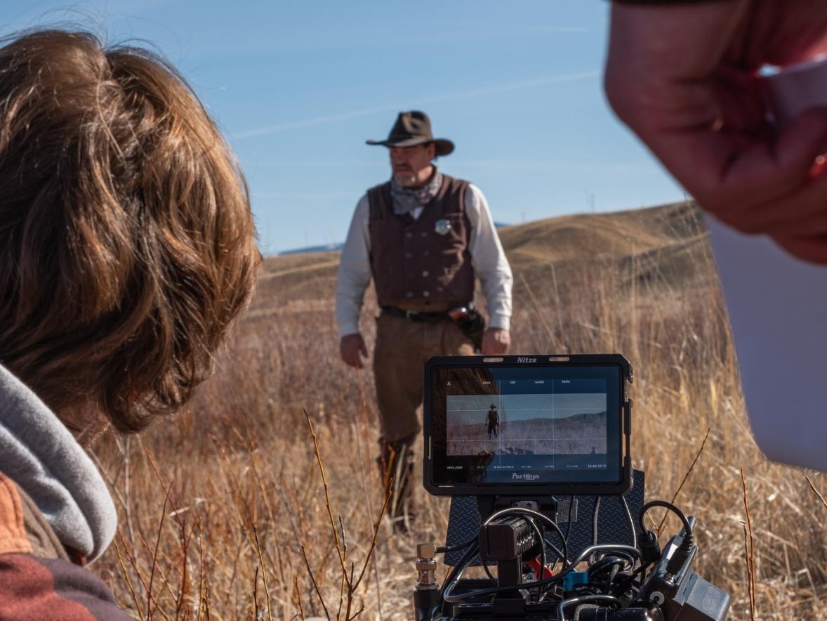 Video production seniors shoot Western short ‘Ghosts of Gold Creek’ in Montana Featured Image
