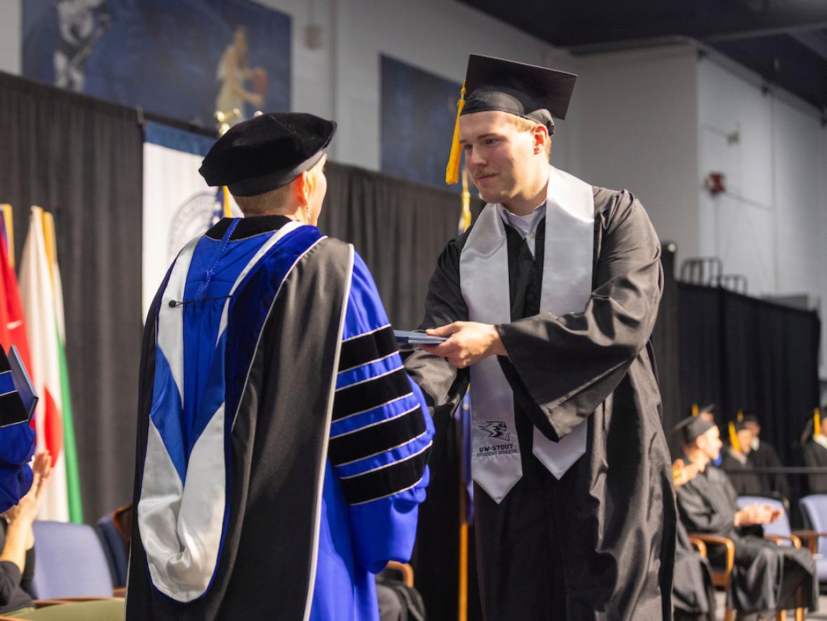 Inspiring Graduate: Luke Mertens, B.S. Manufacturing Engineering, B.S. Mechanical Engineering Featured Image