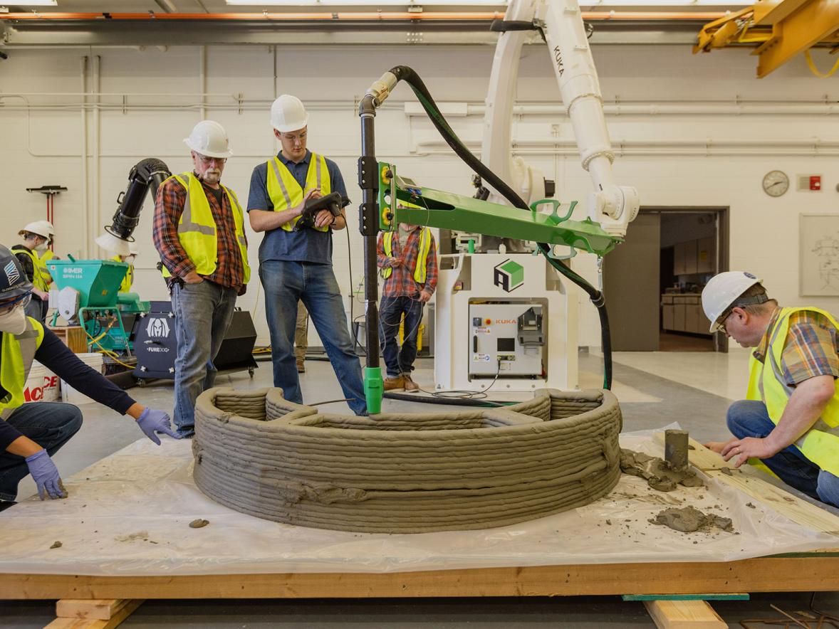 Alquist 3D concrete printing technology integrated into academic majors, new industry certificate Featured Image