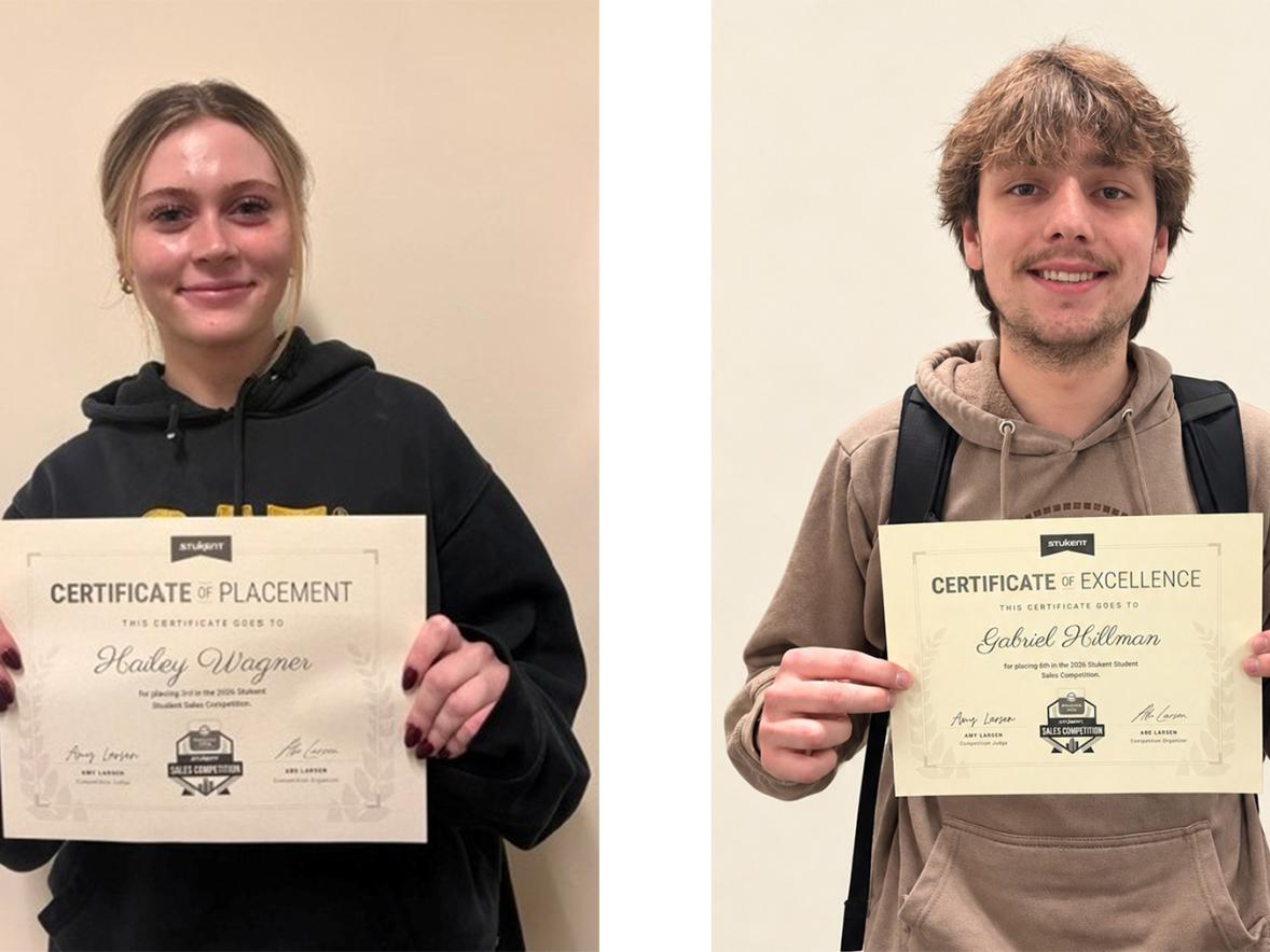 Business administration seniors place in Top 10 at national Stukent Sales Competition  Featured Image