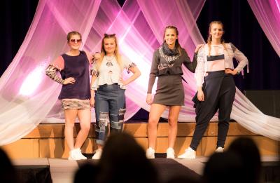 WEAR fashion show focuses on presenting senior designers' work, and alumni and industry professionals attend the show.
