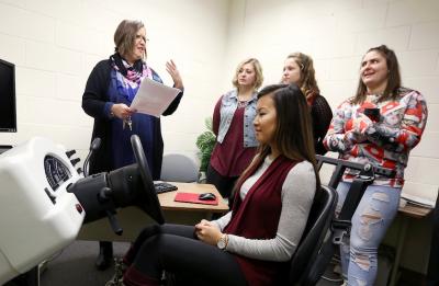 UW-Stout Rehabilitation students