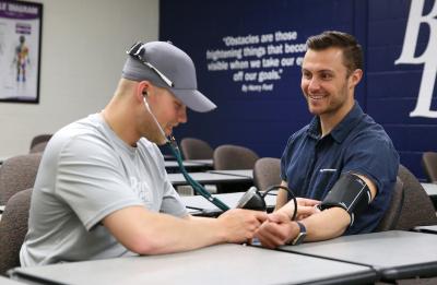 Health, Wellness, and Fitness students at UW-Stout.