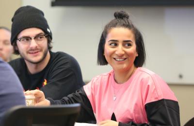 UW-Stout students in a Sociology course.