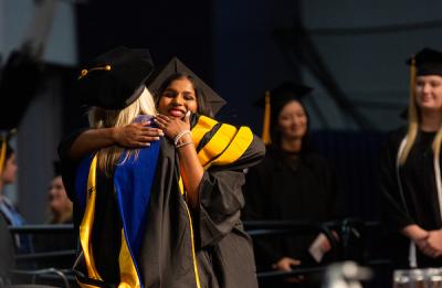 The second 2019 UW-Stout Spring Commencement ceremony featured students from the College of Education, Hospitality, Health, and Human Sciences.