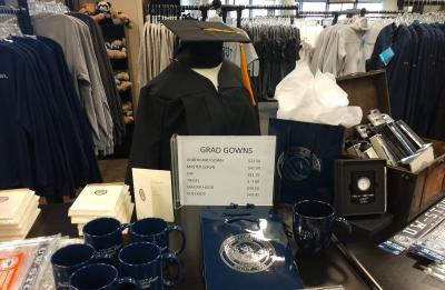 Stoutfitters regalia display.