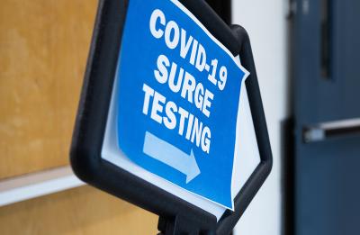 UW-Stout has offered COVID-19 surge testing to the community.