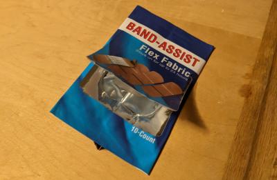 2021 FPA second place design by UW-Stout packaging students, Resealable Band-Assist