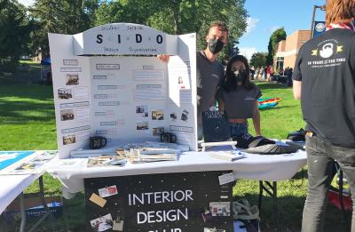 Interior Design Club at the Backyard Bash, 2021