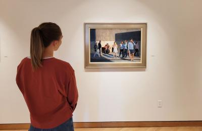 Marc Anderson's painting "The Music Man."