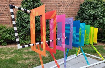 Viewfinder sculpture