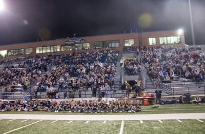 Crowd at football game