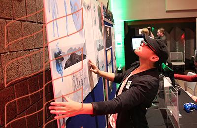 Design students showcases work.