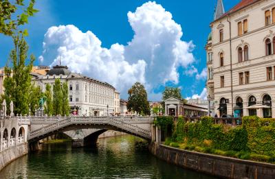 City scape from tour