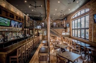 Inside view of Cortland's Garage Tavern & Grill 
