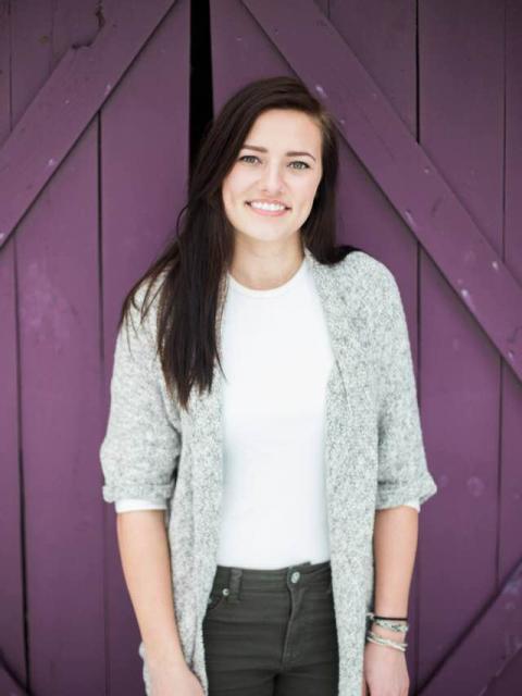 Inspiring graduate, McKenna Heck.