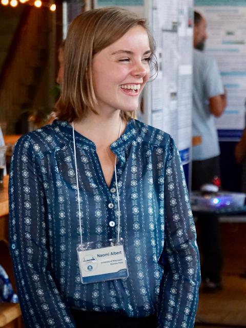 Lakes2018_albert Naomi Albert - 2018 LAKES REU student