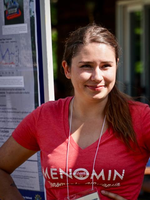 LAKES2018_AlvarezCasas Elle Alvarez-Casas - 2018 LAKES REU student