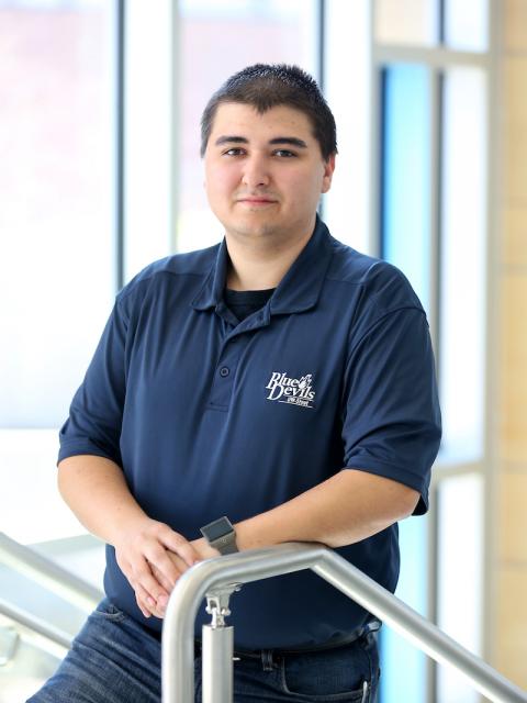 Inspiring graduate, Brandon Laufenberg.