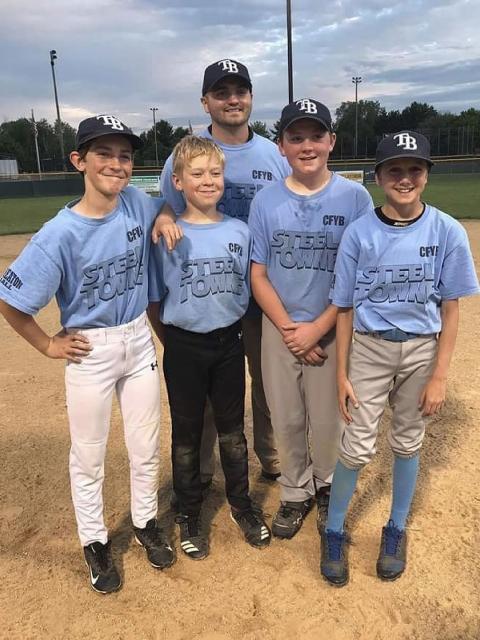 Kjellberg, an Elk Mound High School graduate, has helped coach a youth baseball team for three years.