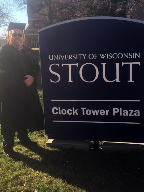 Jon Rzeznik is the student speaker for fall 2020 commencement.