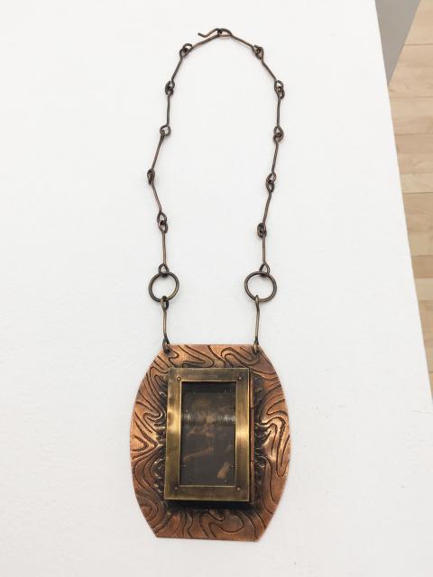 Aharon Janicki. Untitled (Goya Relic). Metal and Acrylic.