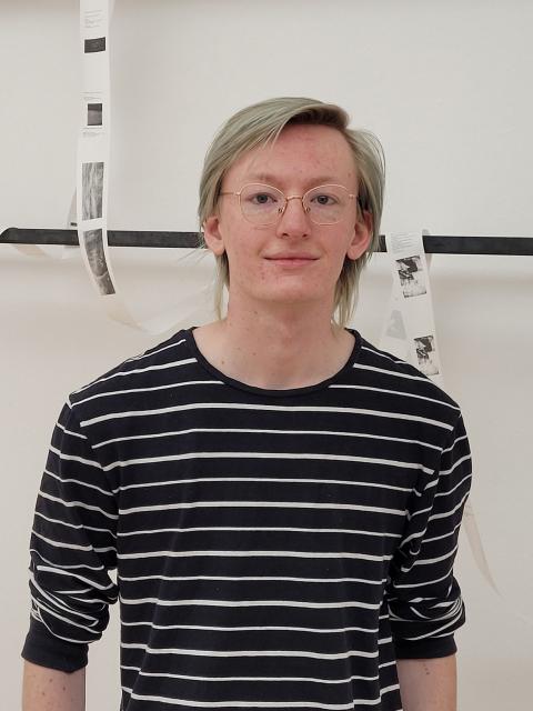 2021 Student Artist in Residence Beck Slack.