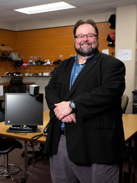 Stout Vocational Rehabilitation Services Director Kyle Walker.