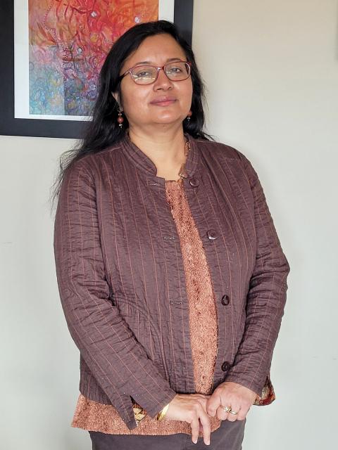 English and philosophy professor Lopa Basu.