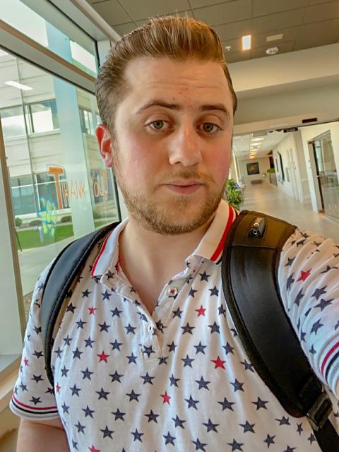 Mohamad Karam Mounir said that student emergency aid he received will allow him to focus more on his studies for his senior year at UW-Stout.