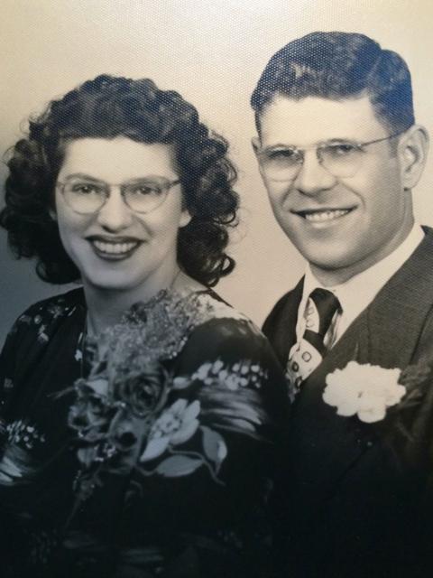 Duane Mayes parents, Betty and Gerald.