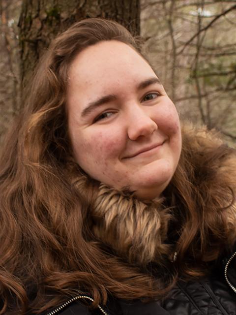 Claire Taubel, a senior video production major, was the producer of the Project Hope videos.