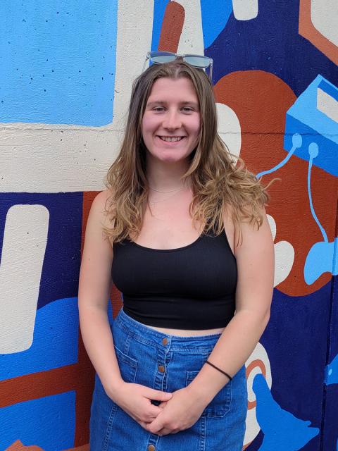 Graffiti and Street Art student Allie Lubahn.