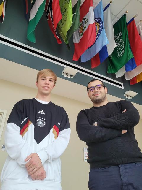 Joshua Hoffmann and Chedly Mouelhi