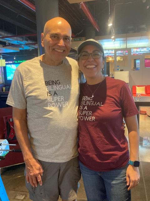 Dr. Glenn Rodriguez and Provost Glendali Rodriguez