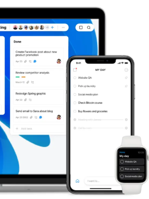 Any.do app screenshot
