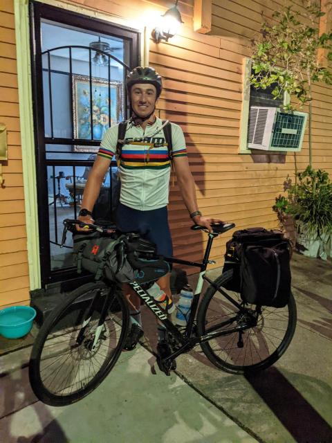 Zachary in Foley, Alabama. Photo by Zachary Helget