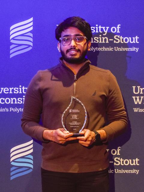Ayush Patel, CEIP award winner