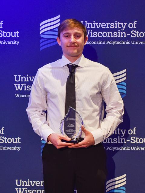 Noah Klenner, CEIP award winner